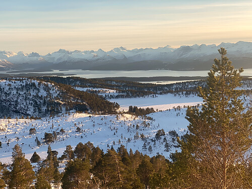 Bilde #4: ...og jo høyere opp vi kom, jo bedre ble utsikten.