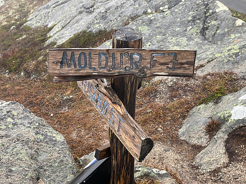 Bilde #10: Men så var vi endelig på toppen.