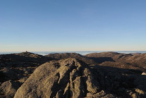 Toppen av Heiahornet, 777 moh.