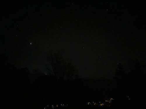 Ikkje mykje å så sjå men nok til å finne fram.