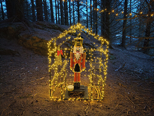 Merkelig antrekk på Bømlingen.