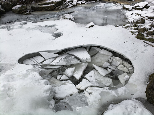 Her datt begge gjennom. Ein av mange uhell.