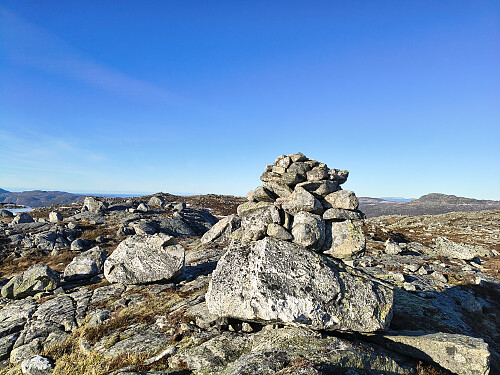 Toppen av Høgehei, 677 moh.