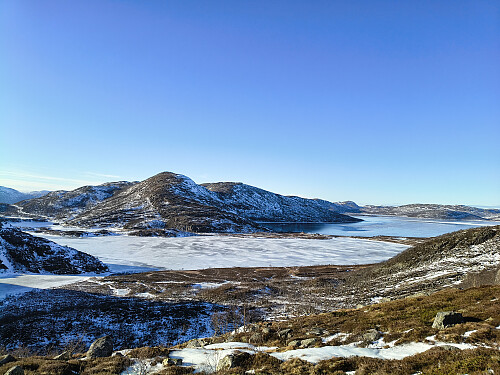 Litla sandvatnet og Store Vongsen.