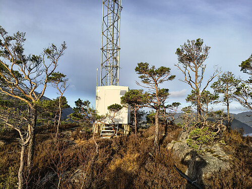 Keisame toppunktet på Kilakruna, 232 moh.