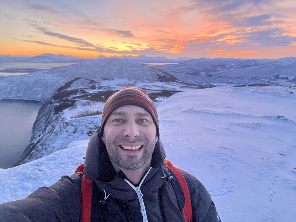 På toppen av Litlehornet