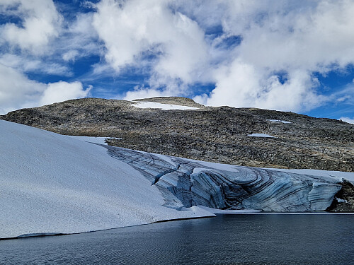 Ein kjem tett på breen på denne runden:)