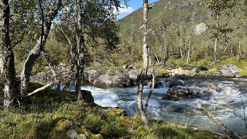 Her var det bro over Kleivelvi på 1800-tallet