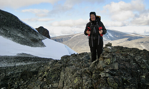 Astrid på Leirhøe Sør.