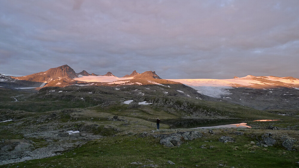 Smørstabbtindan fra Sognefjellsvegen