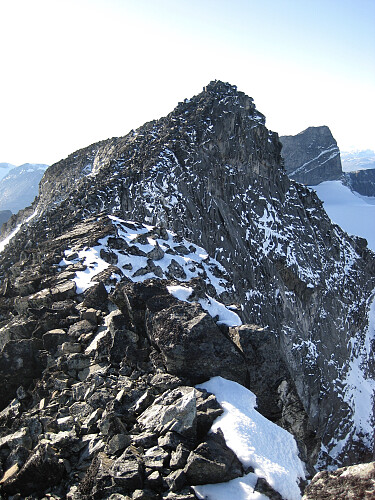 Foto fra Austre vestover mot Storjuvtinden 2344