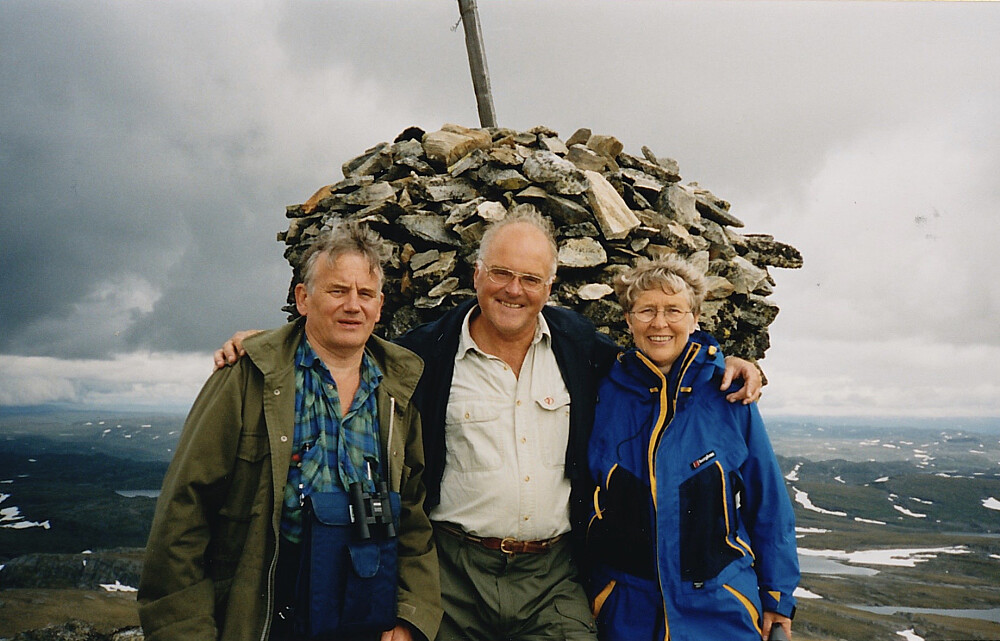 Lodve, Knut og Astrid på Hårteigen august 1999