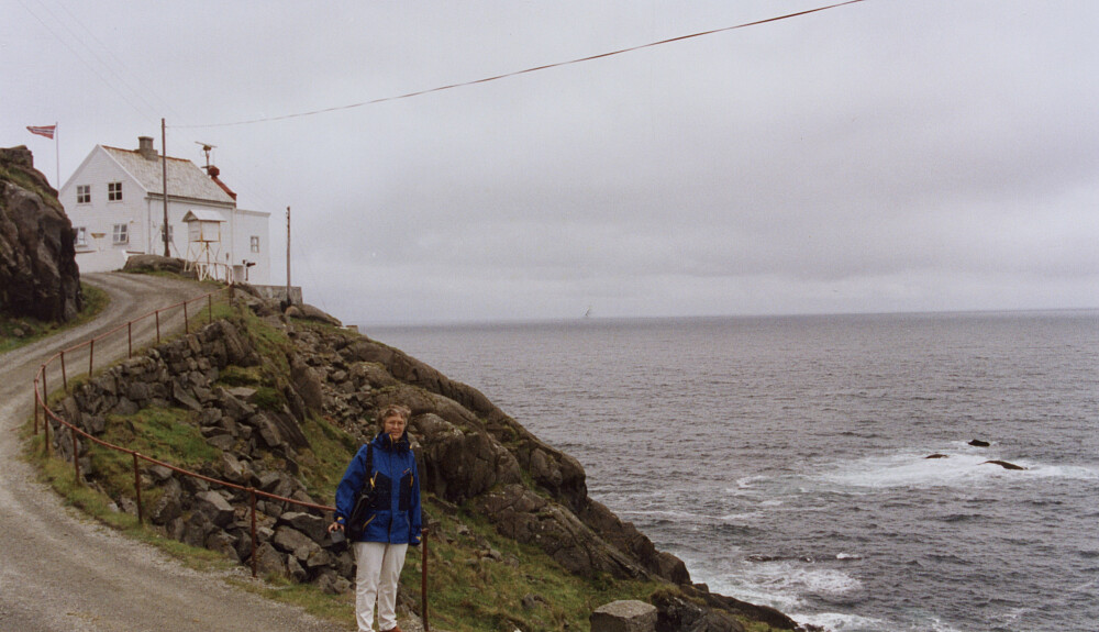 Kråkenes fyr - grått og vindfullt denne dagen