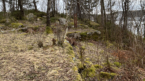 Murer og støtte for flaggstang