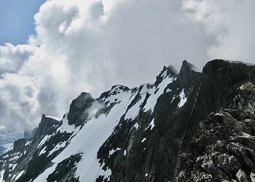 Dyrhaugtraversen sett fra nedenfor Nørdre