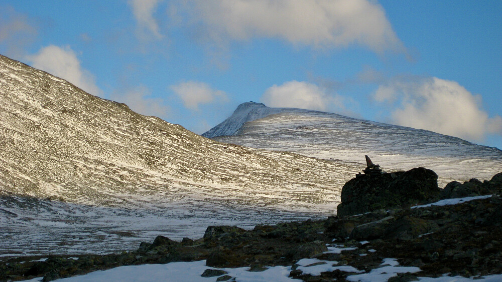 Fra Skautflye mot Ryggjehøe