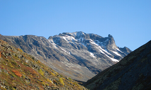 Mot Skardstind og Nåle fra Skardbakken