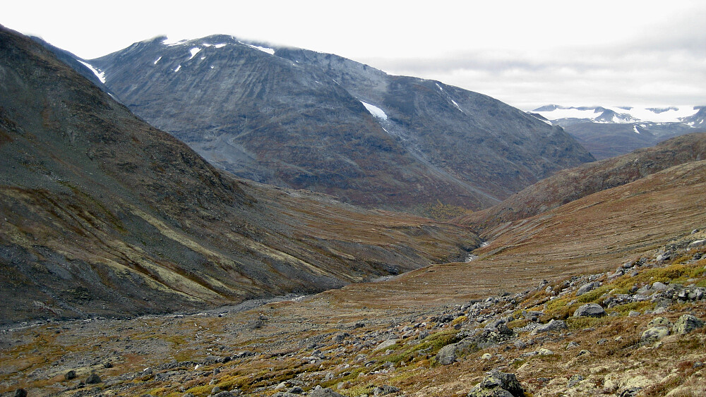 Returen langs Søre Illåe. Skagsnebb i bakgrunnen