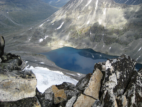 Bratt ned mot Semelholstjønne!