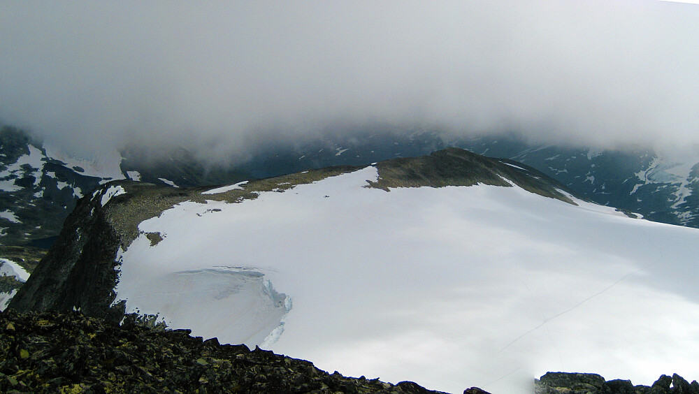 ra Visbrean mot de Sørvestre Urdadalstindane
