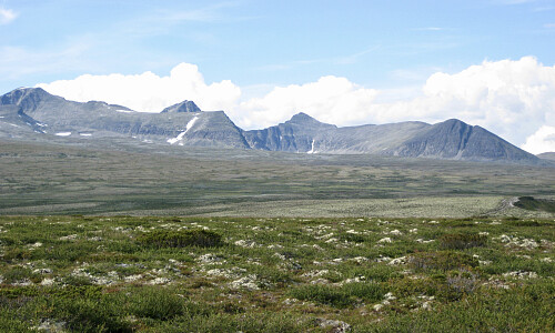 Utsikten mot Rondane fra Spranget
