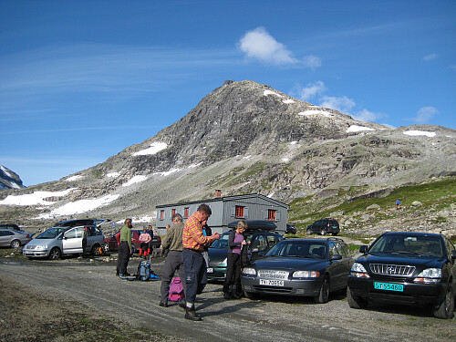 Turgruppen på hele 54 personer ved start