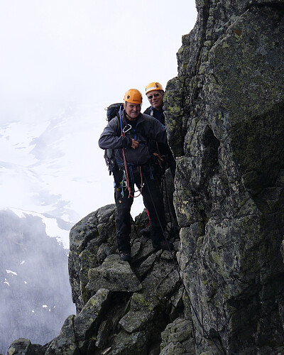 To spente karer ved starten av Galleriene