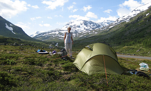 Telting i Leirdalen (dagen etter turen)