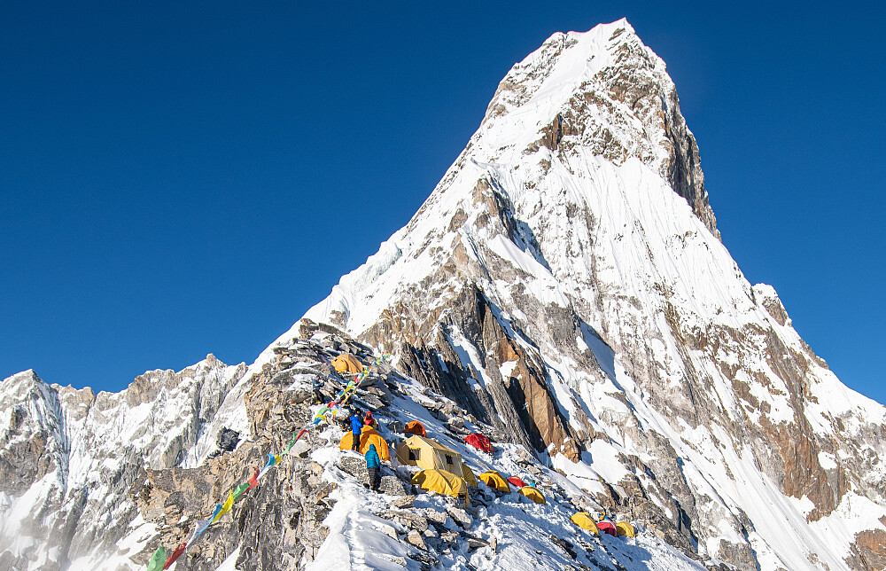 Ama Dablam Camp 1 (5800m)