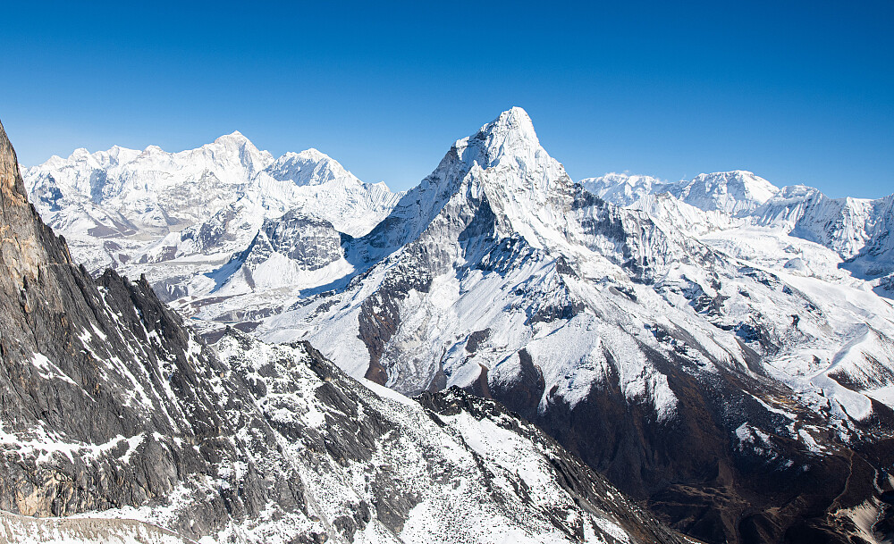 Ama Dablam sett fra Tatee Tse (5610m)