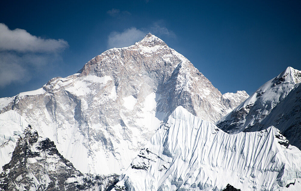 Zoom på Makalu (8463m)