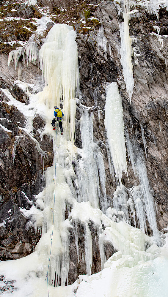 Cruxlengden på ca 15m