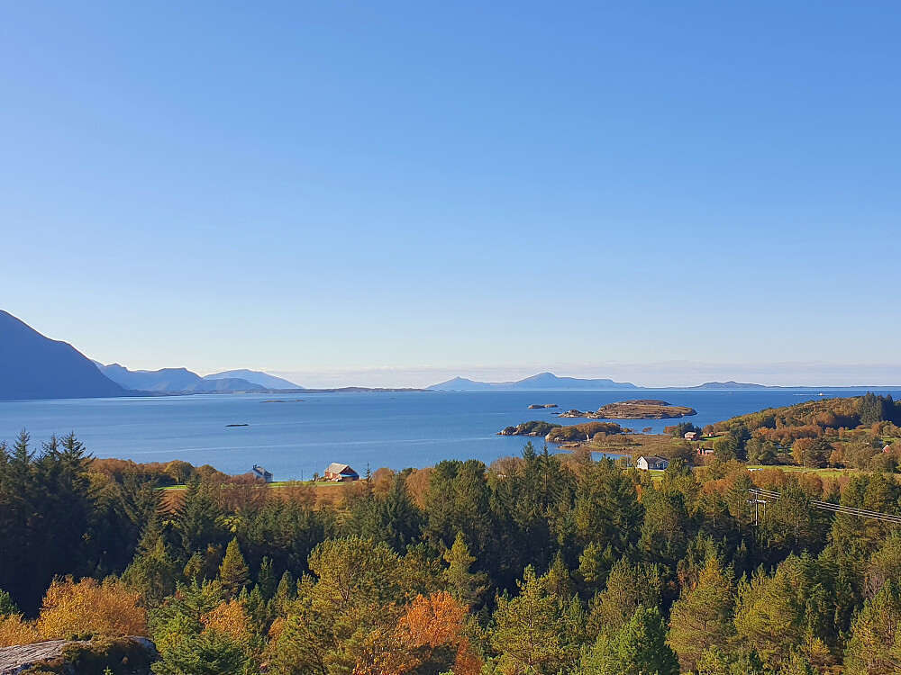 Utsikt fra Halingshaugen 