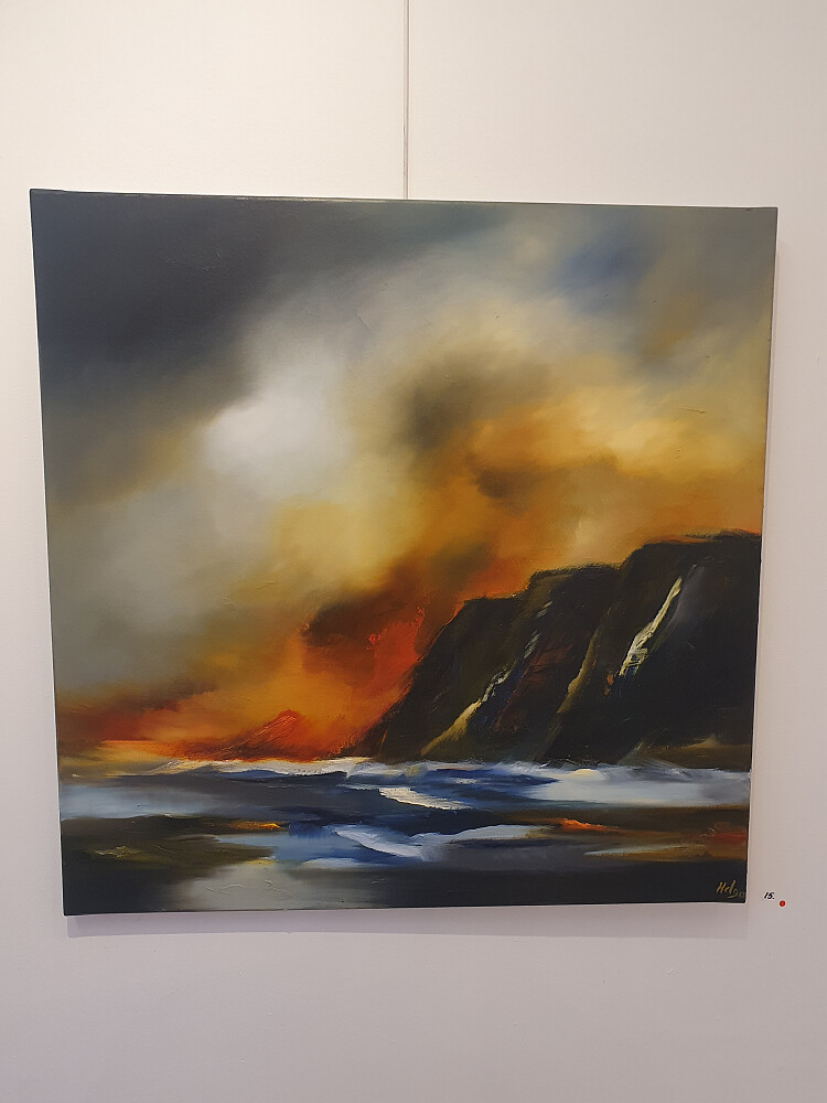 Beste bilde på utstillingen, Helga Kristjanddottir, kr 35000,- 