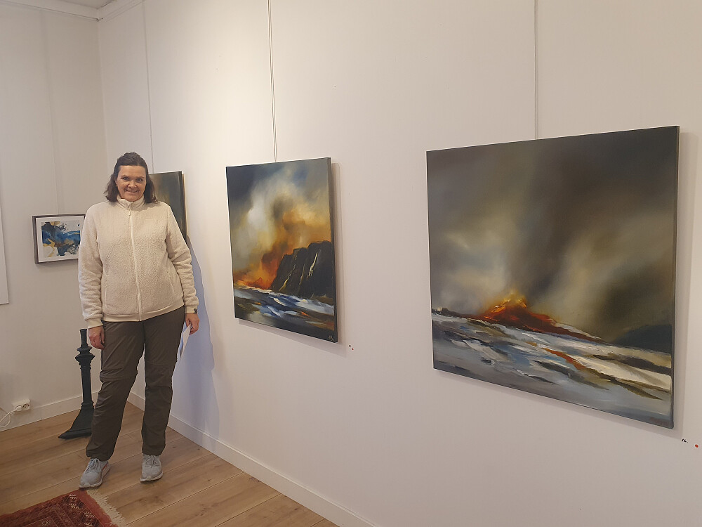 På Galleri S på Kleive  