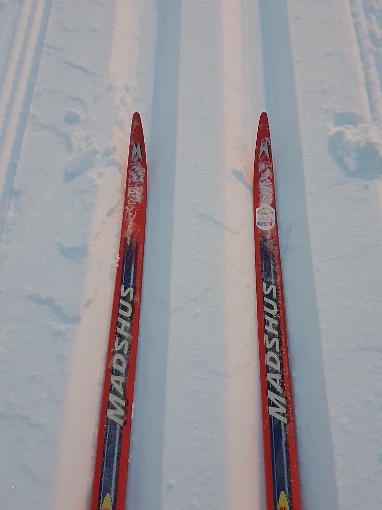 Madshusski fra 2001. Dagens smurning: Rode multigrade (voks) 