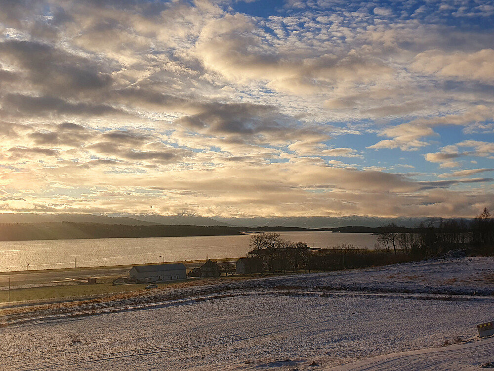 Fint før avreise til Skaret 
