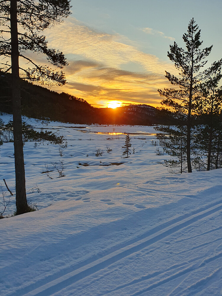 Solnedgang i Kordalen 