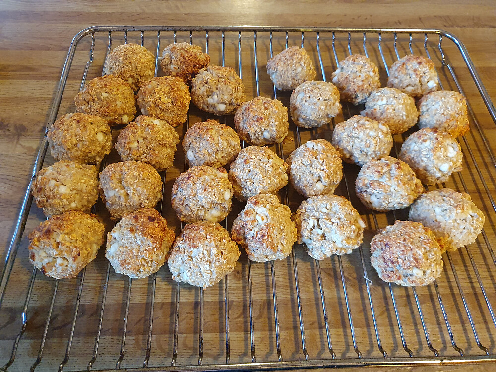 Deilige proteinboller, nammm :-) 