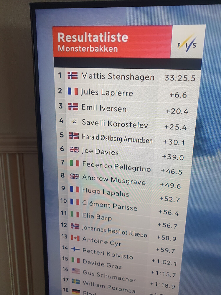 Heia Mattis og Gausdal! Glimrende TV-underholdning før skitur :-)