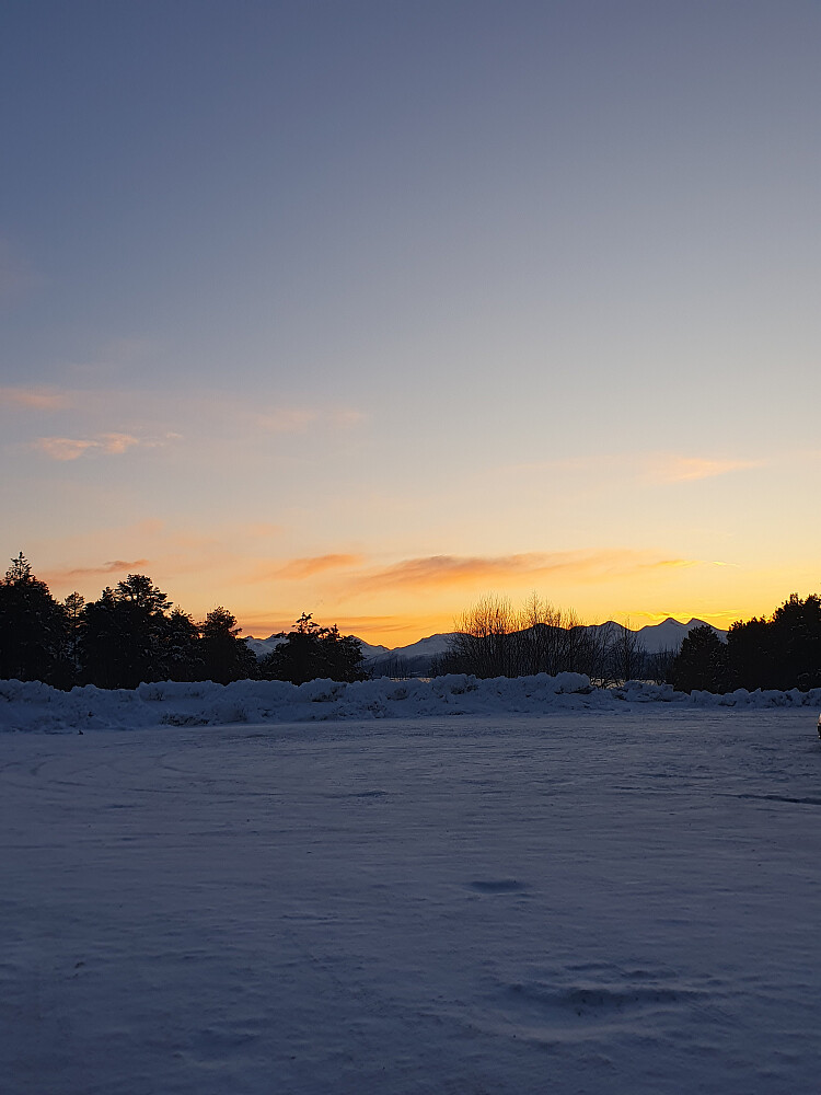 Kveldslys på Jensgurilia 