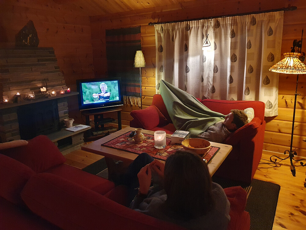 Endelig på hytta på Bjorli igjen :-) 