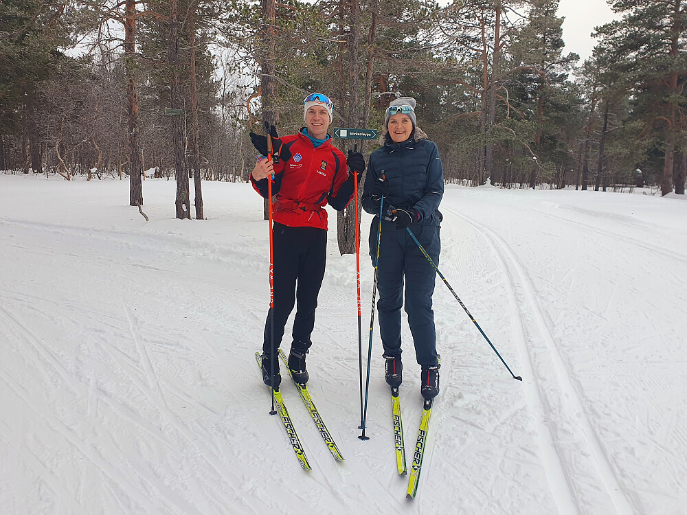 Tilbake i Morkenløypa 