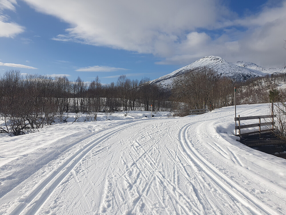 Over Gunnillseterelva (Urfjellet bak)