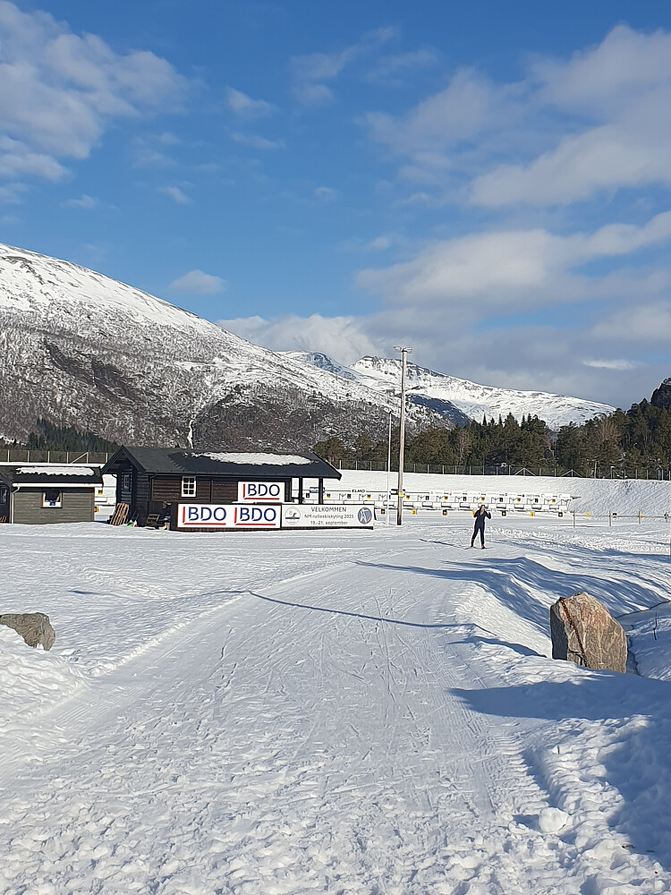 Ut fra nedre parkering 