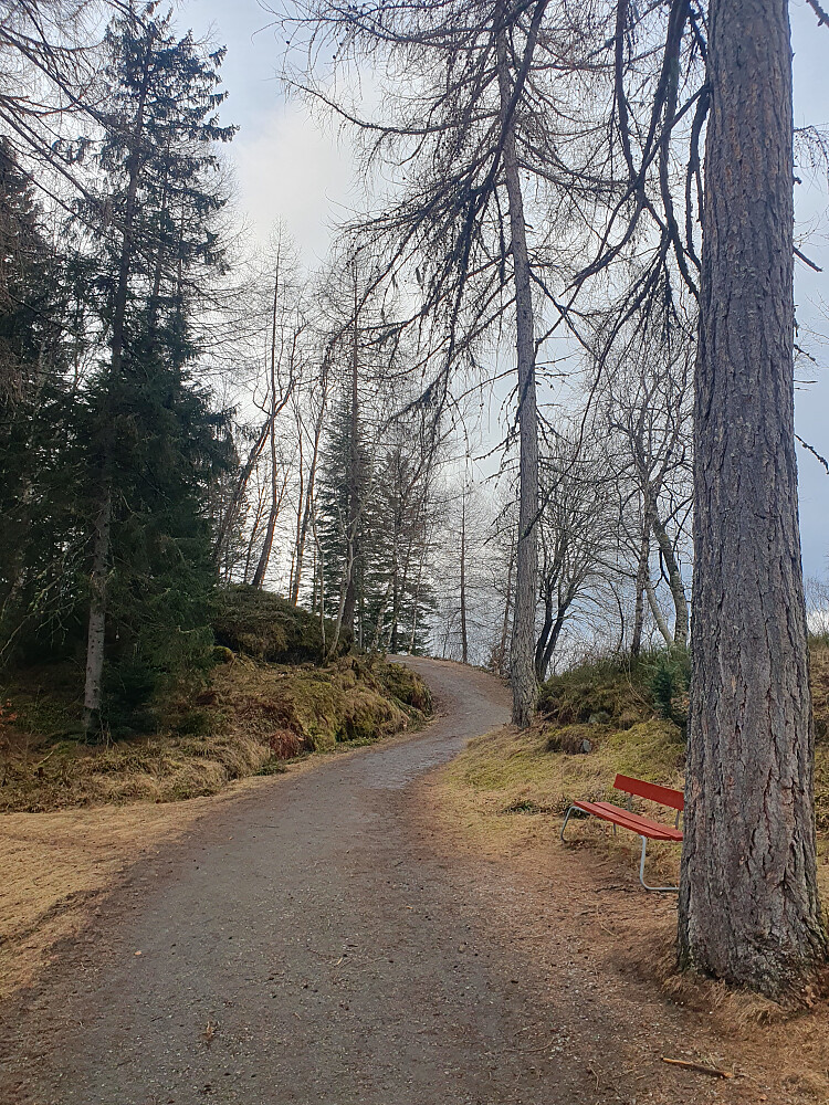 På veg opp mot setra og Borgundgavlen