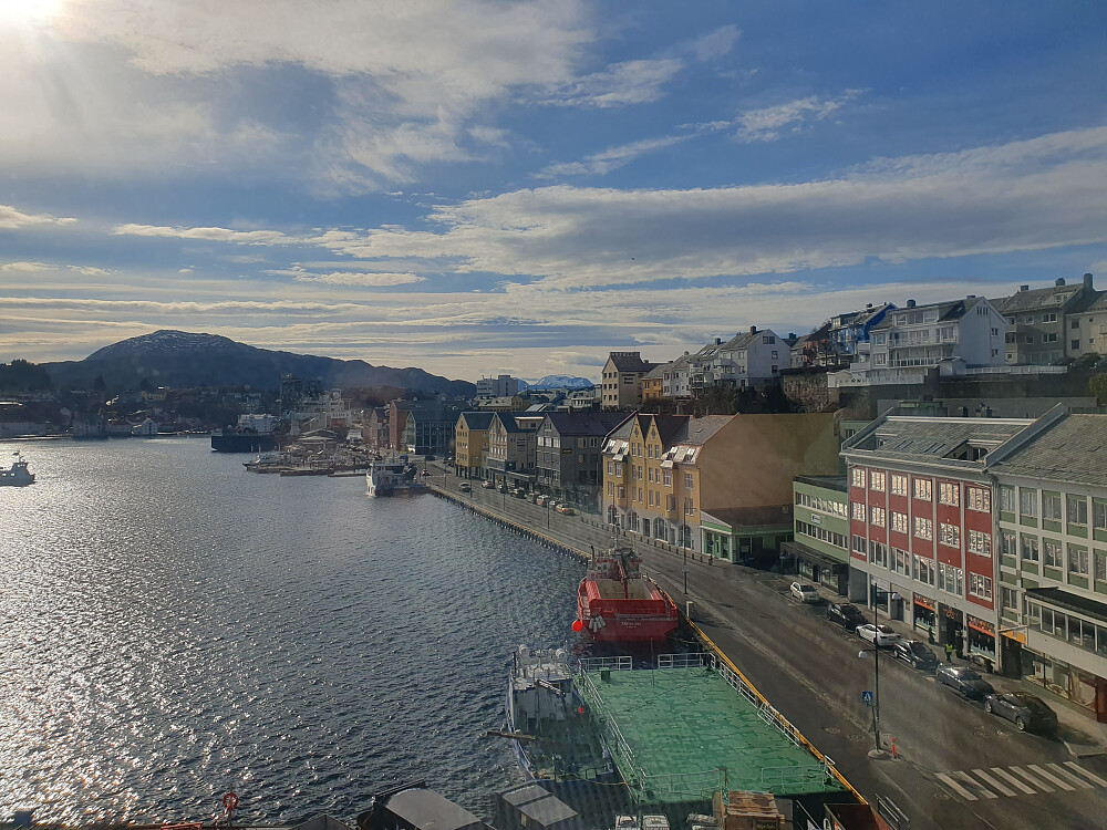 Dagens utsikt fra kontoret på Campus.