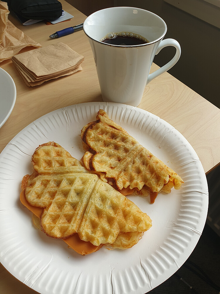 Vaffelens dag (til og med glutenfrie å få på Campus).