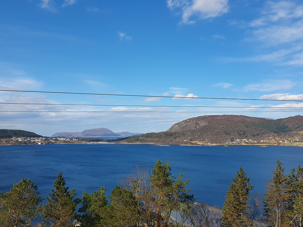 Utsikt nordover fra Store-Nørve