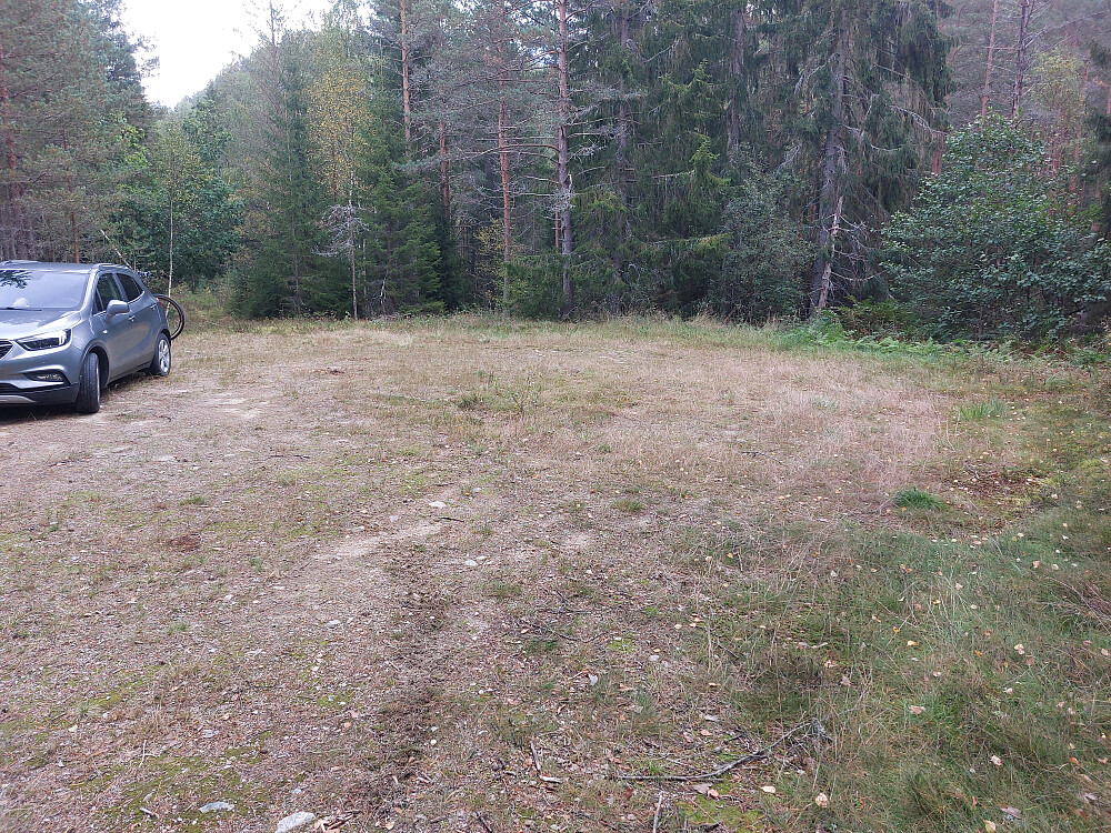 Traktorveien starter bak bilen